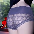 Sissy High Waist Lace Pouch Panties - Femboy Fashion