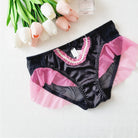 Black And Pink Ruffle Panties - Femboy Fashion