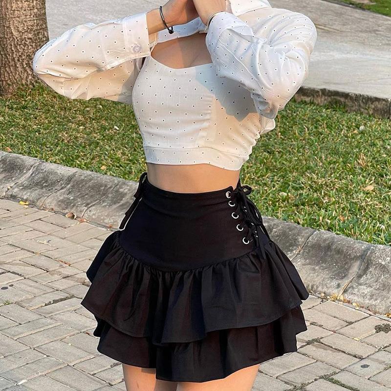 Femboy In Black Goth Skirt - Femboy Fashion