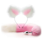 Fox Tail Butt Plug And Ears 2 Piece Set - Femboy Fashion