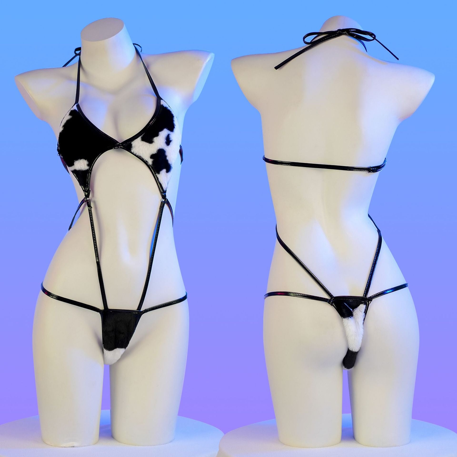 Sexy Cow Bikini - Femboy Fashion