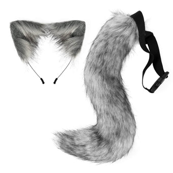 Femboy Cat Ears & Tail Cosplay Set
