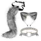 Cat Ears And Tail With Collar Set - Femboy Fashion