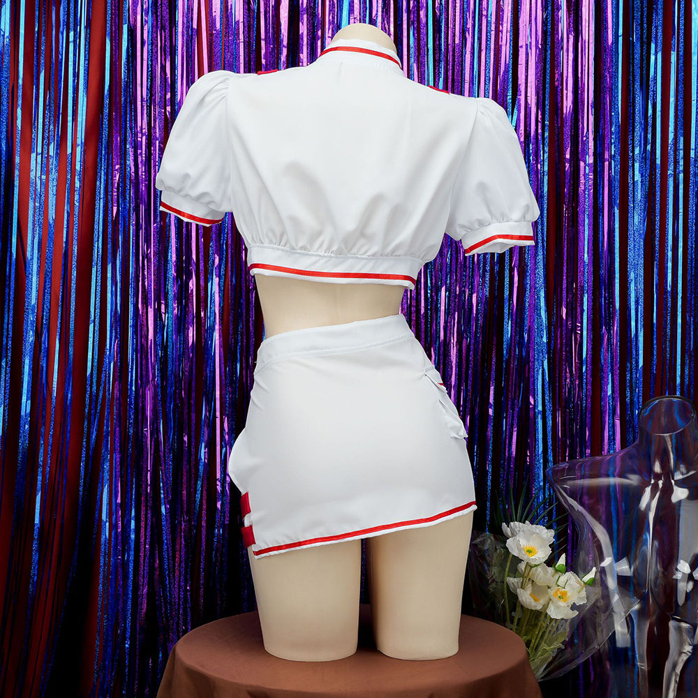 Sexy Nurse Lingerie Back - Femboy Fashion