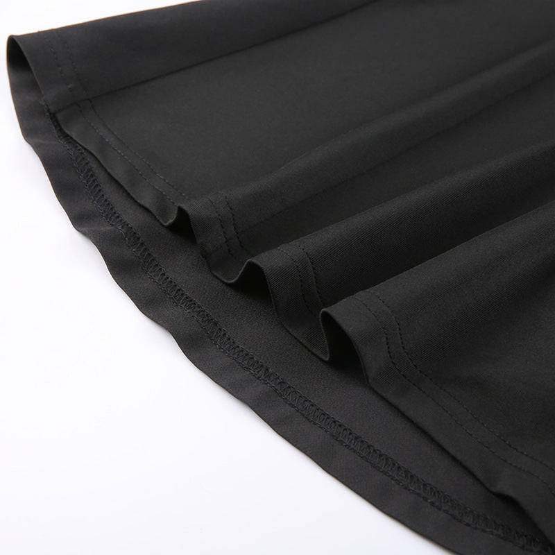 Sexy Short Black Skirt - Femboy Fashion