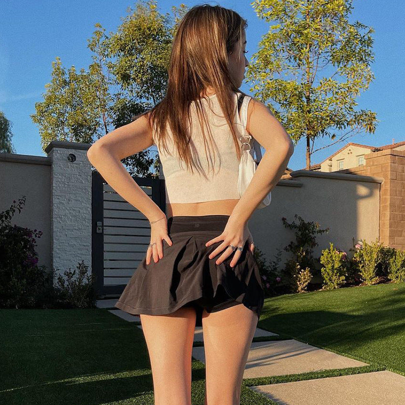 Sexy Short Black Skirt - Femboy Fashion