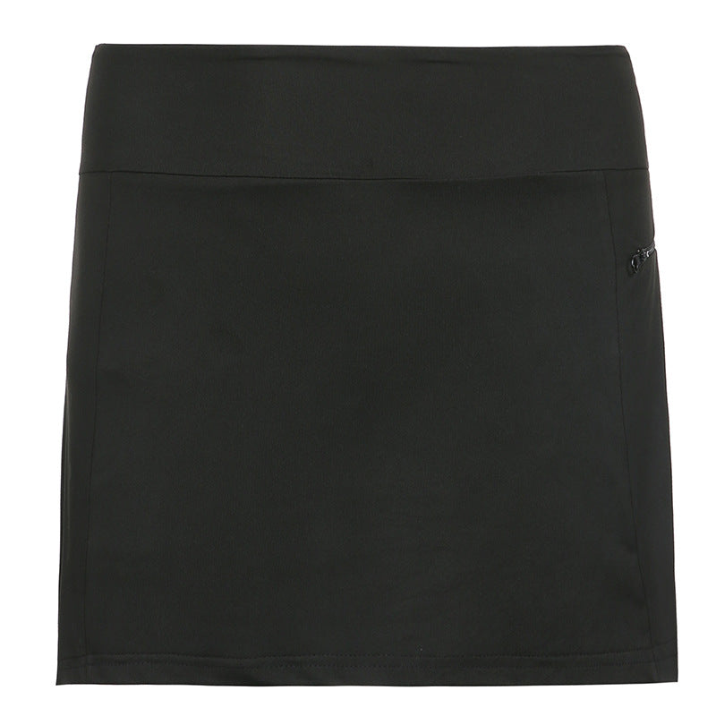 Sexy Short Black Skirt - Femboy Fashion