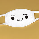 Kawaii Anime White Face Masks - Femboy Fashion