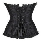 Black Strapless Corset Back - Femboy Fashion