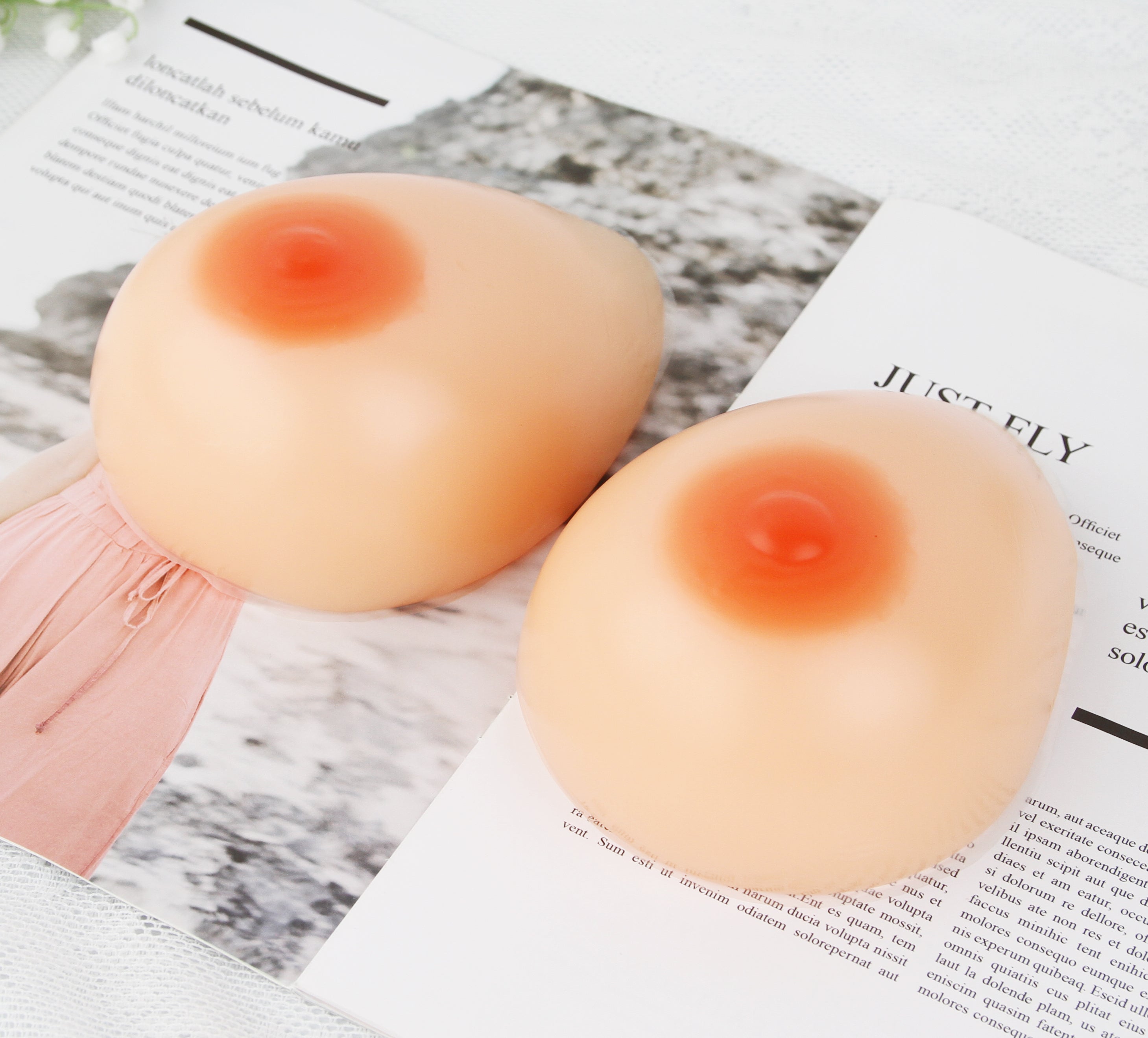 Teardrop Silicone Breast Forms - Femboy Fashion