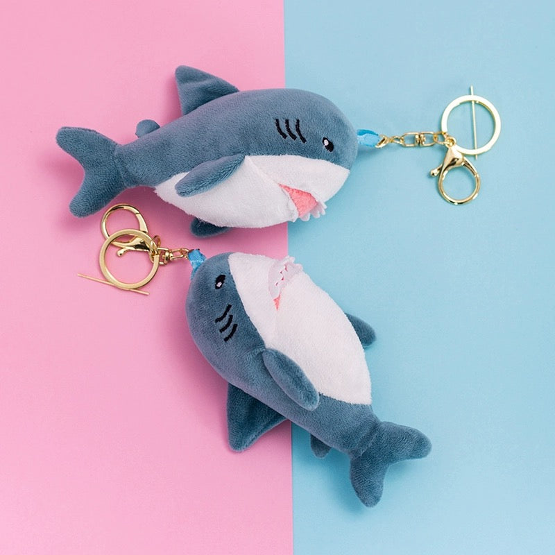 Shark Plush Keychain - Femboy Fashion