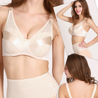 Beige Lace Bra For Fake Boobs - Femboy Fashion