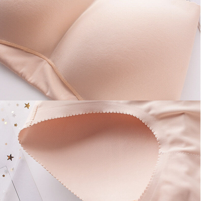 Skin color seamless butt lifter panties detail