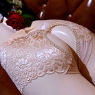 Lace Floral Crotchless Panty - Femboy Fashion