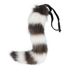 Skincolor striped cat tail cosplay