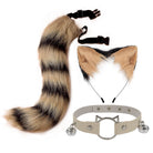 Cat Ears And Tail With Collar Set - Femboy Fashion