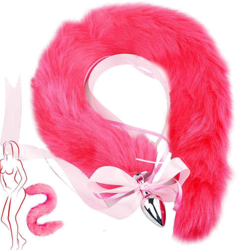 Femboy Fox Tail Butt Plug - 80cm - Femboy Fashion