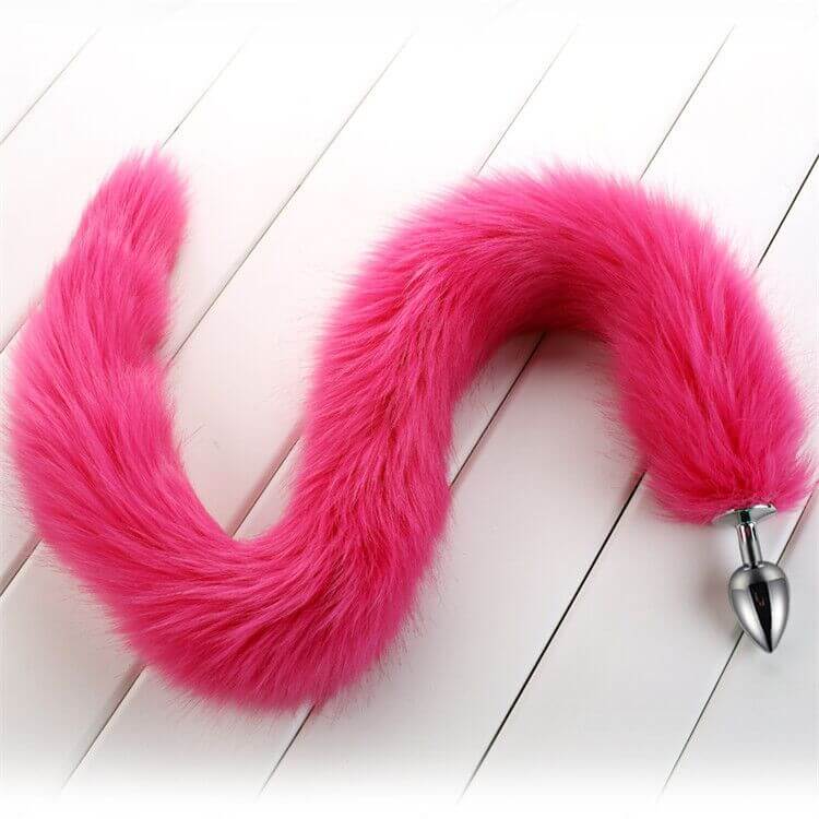 Femboy Fox Tail Butt Plug - 80cm - Femboy Fashion