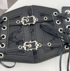 Leather Waist Corset Belt - Femboy Fashion