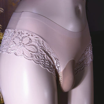 High Waist Corset Femboy Pouch Panties