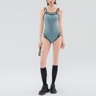 Teal One Piece Swimsuit - Femboy Fashion