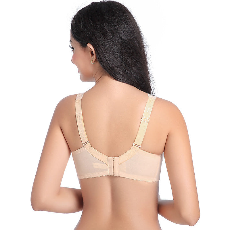 Wireless Lace Strap Cotton Pocket Bra Back - Femboy Fashion