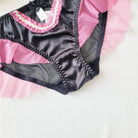 Black And Pink Ruffle Panties - Femboy Fashion