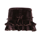 Sweet Chocolate Brown Cake Skirt - Femboy Fashion