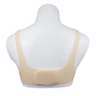 V Neck Silicone Breast Form Vest Back Detail - Femboy Fashion