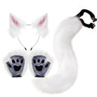 Fox Ears And Tail With Gloves Set - Femboy Fashion