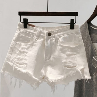 Ripped Jeans Femboy Shorts