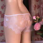 Lace See Through Camel Toe Panties - Femboy Fashion