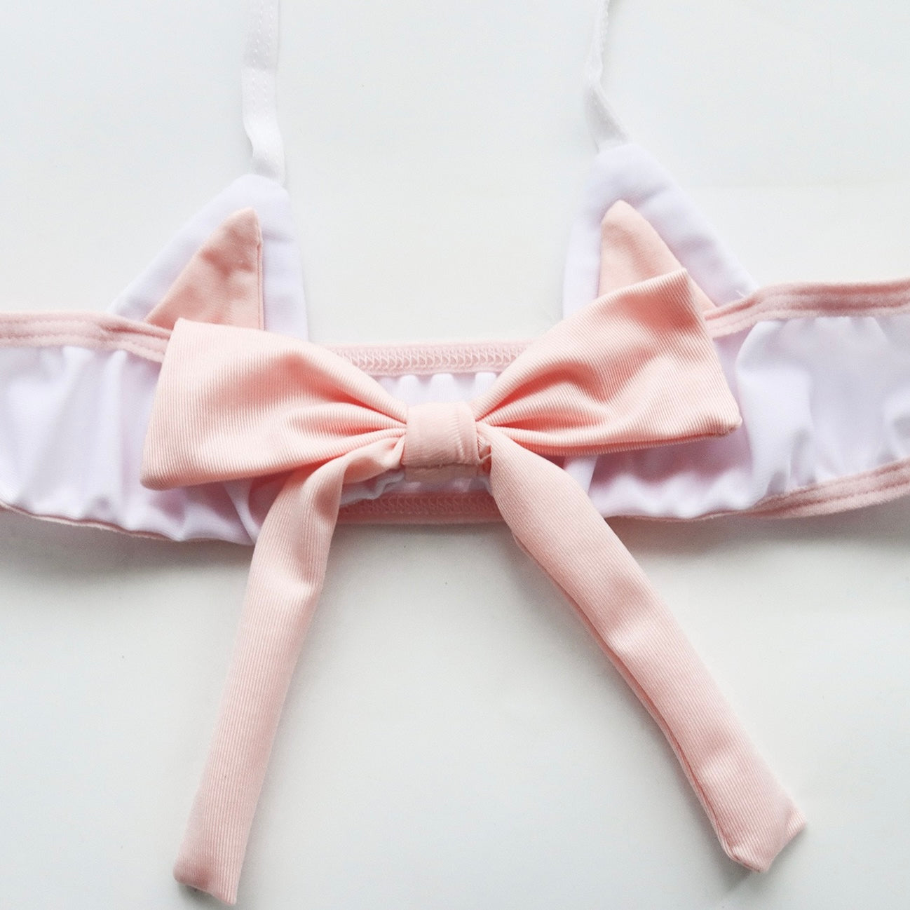 White Leather Bikini - Femboy Fashion