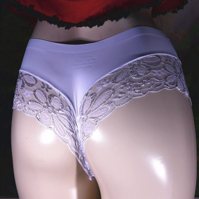 Sexy White Sissy Pouch Panties - Femboy Fashion