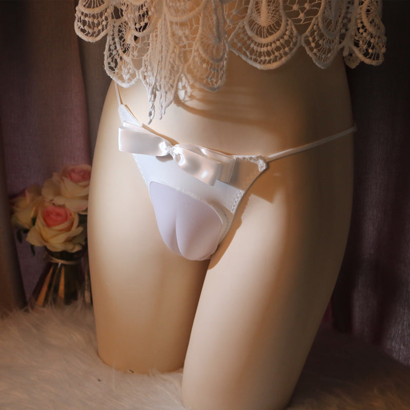 Sweet Camel Toe Panty With Bow - Femboy Fashion