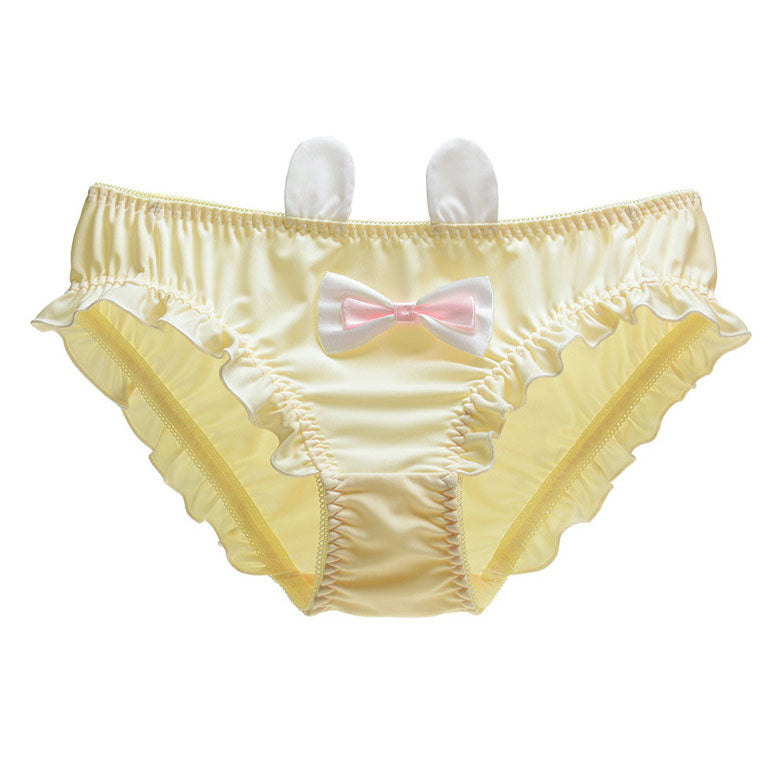 Cute Ruffle Panties With Bunny Ears - Femboy Fashion